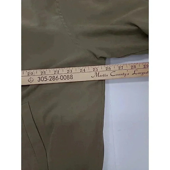 Towne by London Fog Brown Suede Lightweight Jacket Men's Size Large Lined - Picture 4 of 7